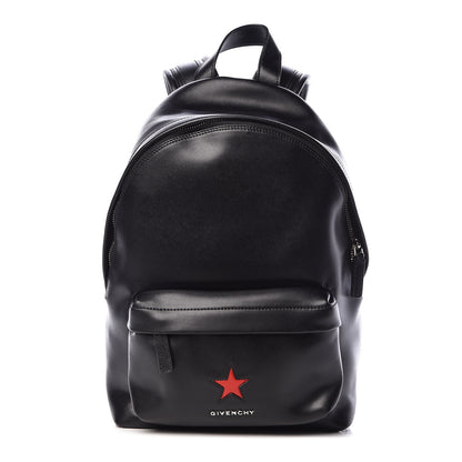 Givenchy Calfskin Star Mini Backpack Black Red 1 of 11