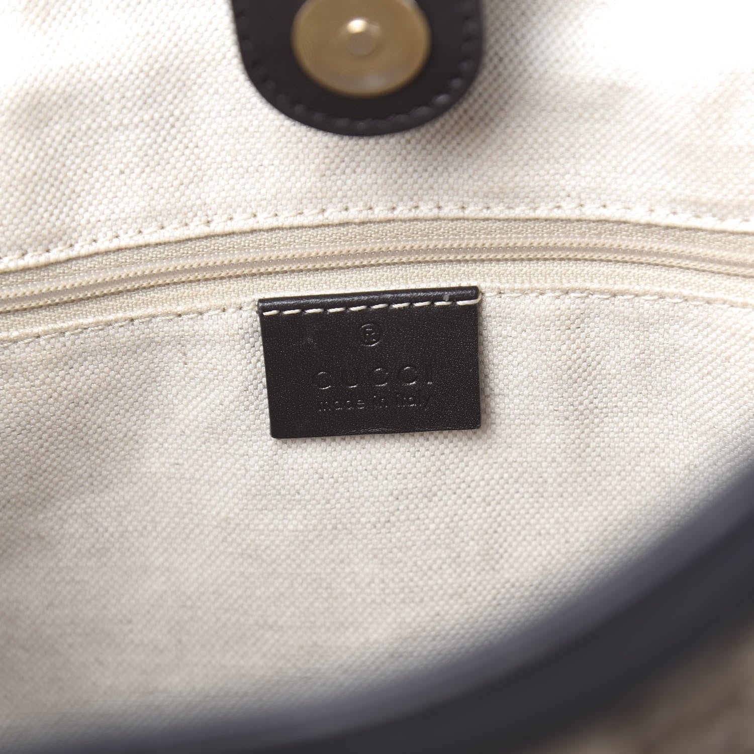 Gucci Monogram Medium Sukey Tote Black 6 of 10