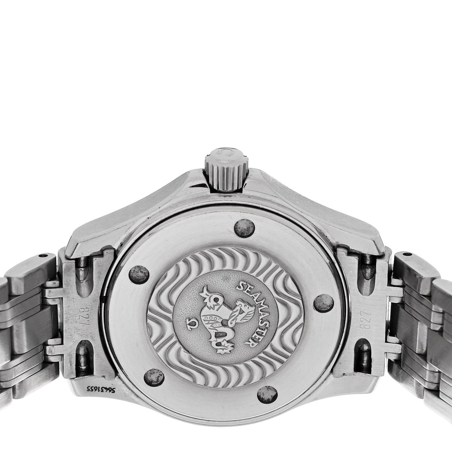 Stainless Steel 28mm Seamaster 120M Quartz Watch Silver 2571.31.00