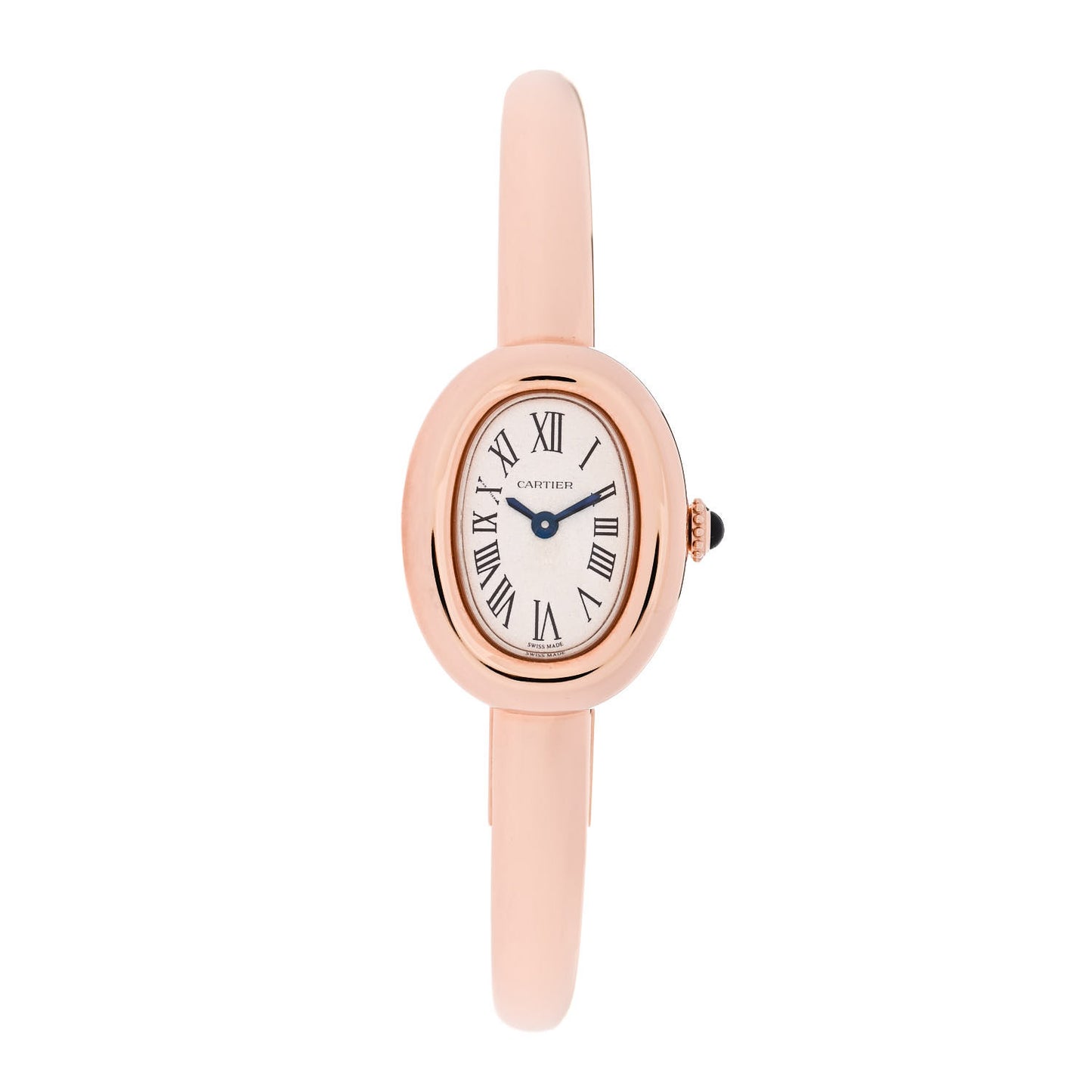 18K Pink Gold 19mm Baignoire Quartz Watch