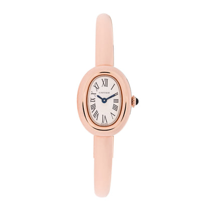 Cartier 18K Pink Gold 19mm Baignoire Quartz Watch 1 of 5