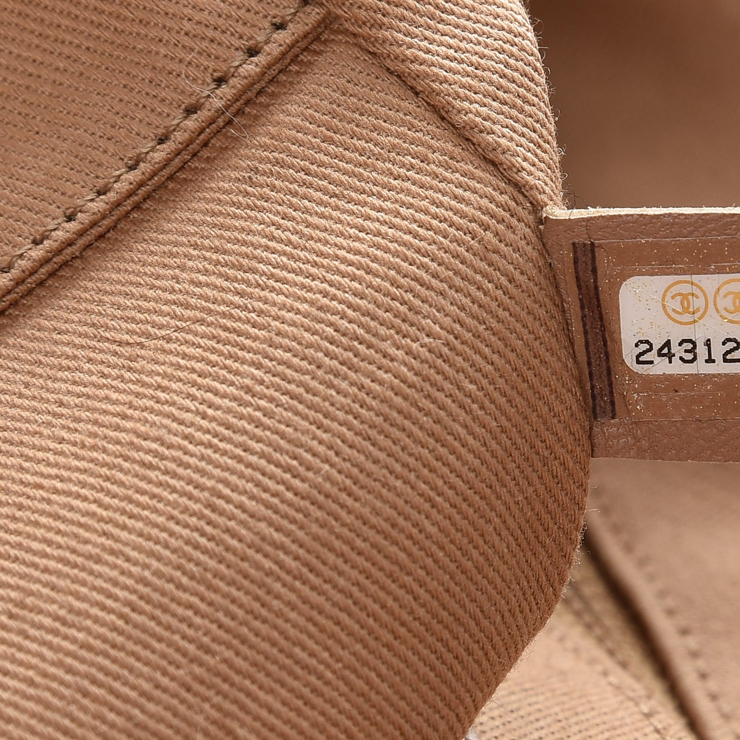 Canvas Large Deauville Tote Ecru