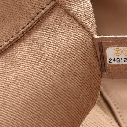 Chanel Canvas Large Deauville Tote Ecru 7 of 10