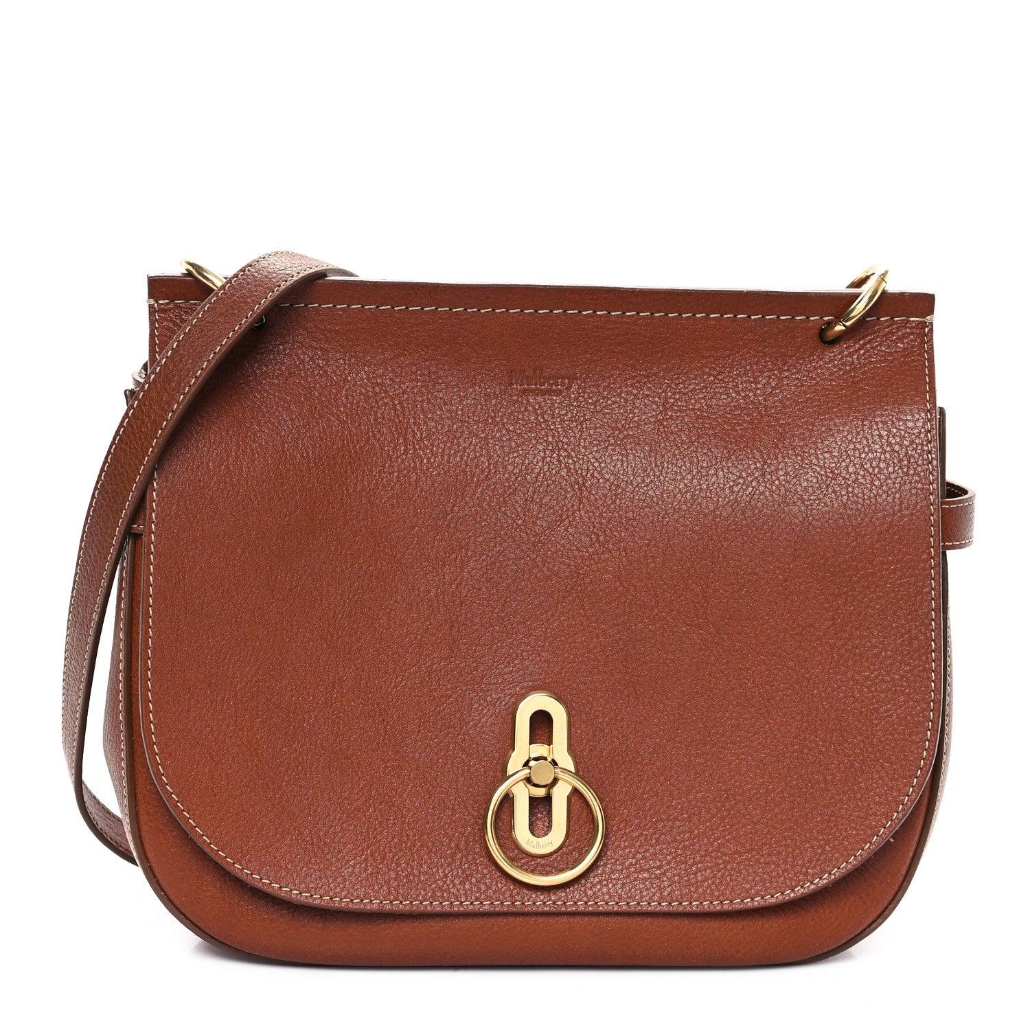 Mulberry Legacy NVT Soft Amberley Satchel Oak 1 of 10