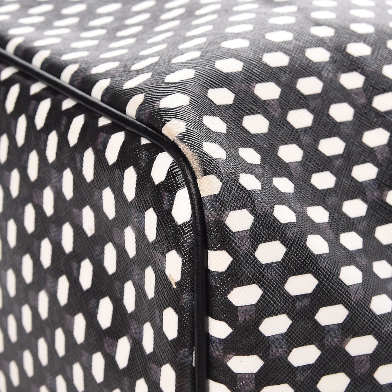Givenchy Coated Canvas Large Antigona Tote Black White 10 of 12