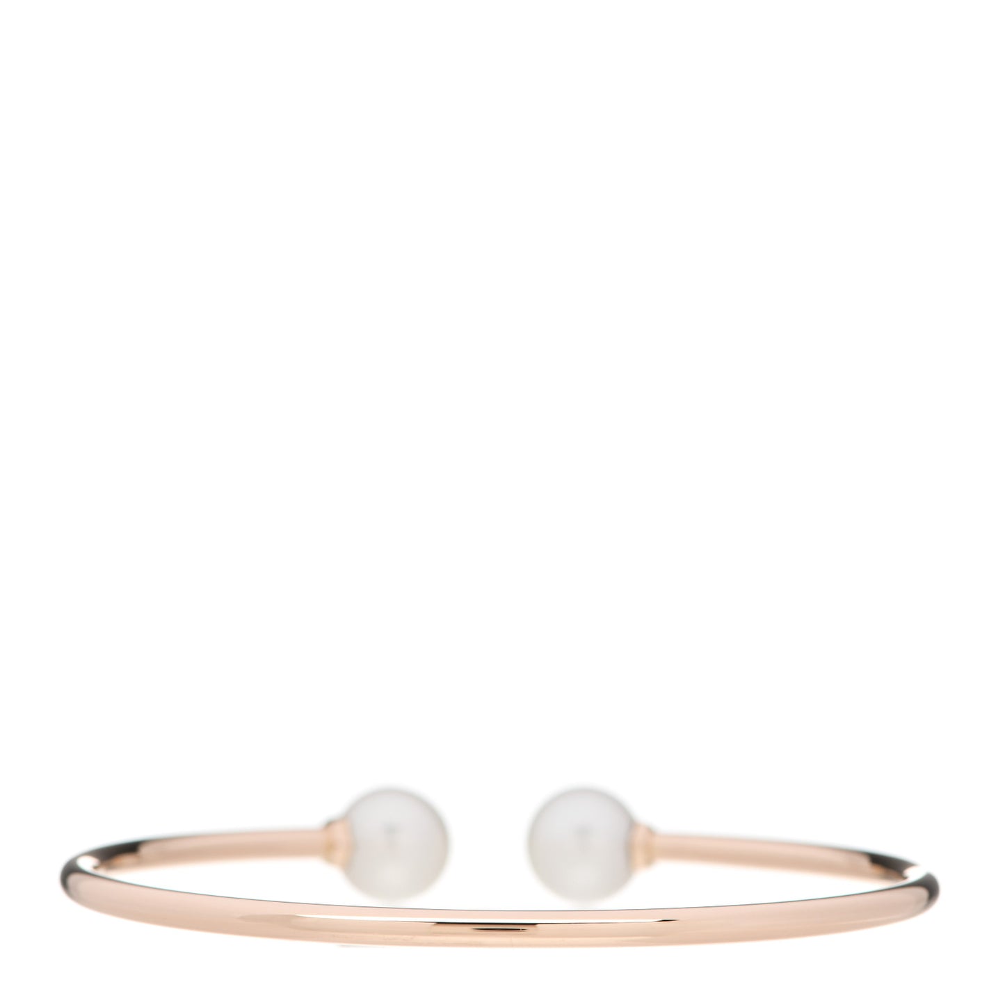 18K Rose Gold Pearl 8mm HardWear Ball Wire Bracelet