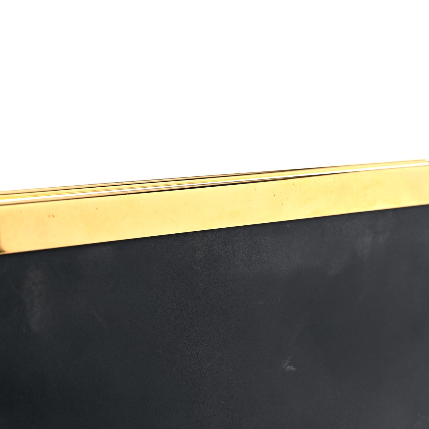 Leather Lutetia Clutch Black