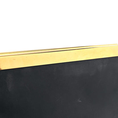 Saint Laurent Leather Lutetia Clutch Black 27 of 29