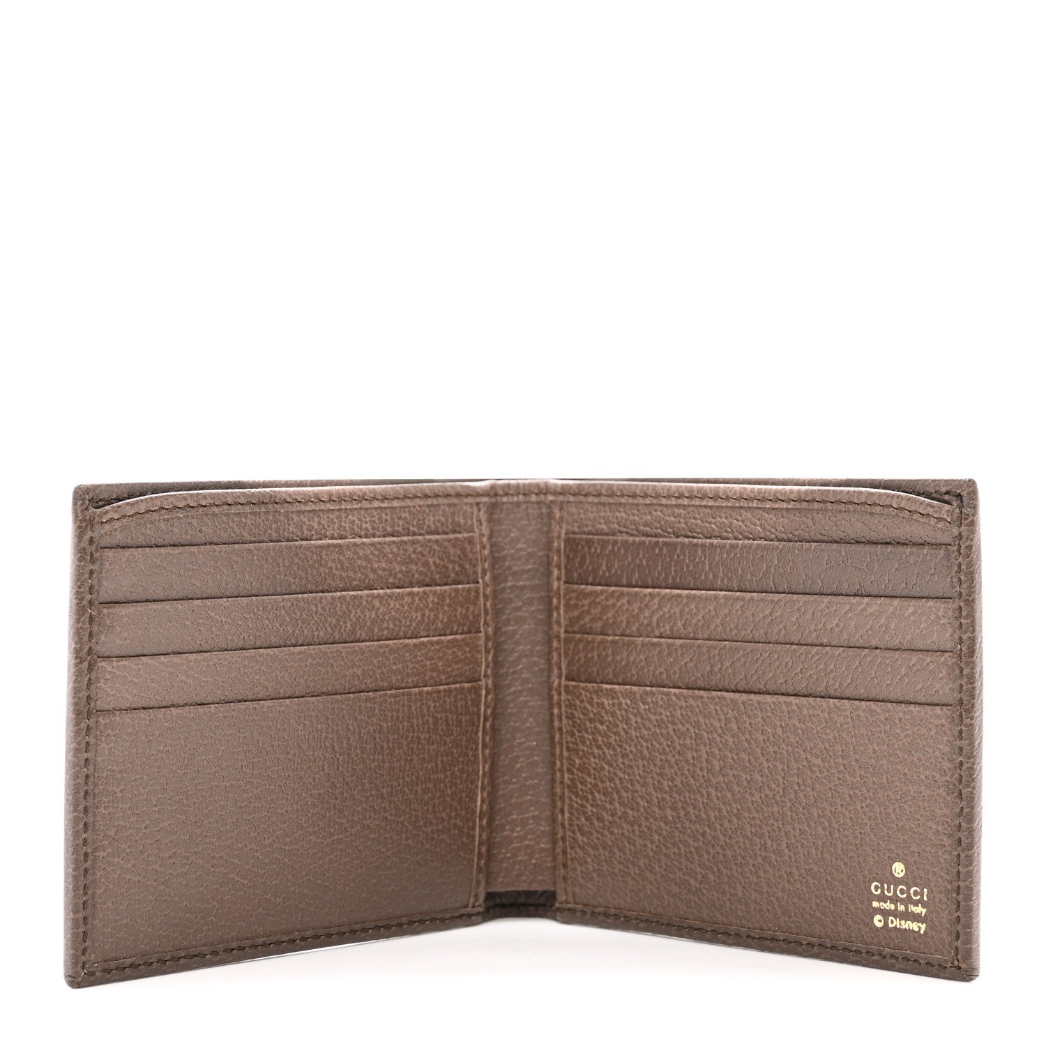 Gucci X DISNEY GG Supreme Monogram Donald Duck Interlocking G Wallet Beige Multicolor 5 of 7