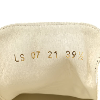 Christian Dior Canvas Toile De Jouy Embroidered Womens Walk Dior Low Top Sneakers 39.5 Off White Navy 9 of 9