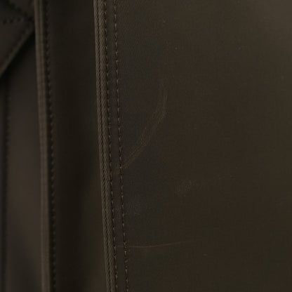 Fendi Nylon Vitello Cover Logo Embossed Medium Peekaboo I SEE U Satchel Ebano Sunflower 11 of 14