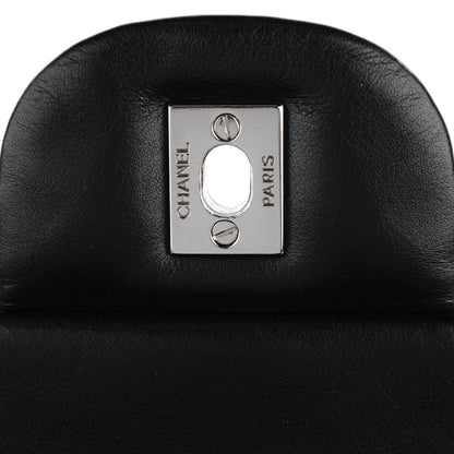 Chanel Patent Chevron Quilted Jumbo Single Flap Black 8 of 8