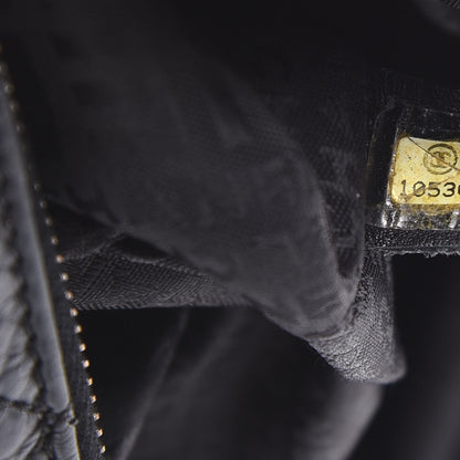 Chanel Distressed Lambskin Small Lady Braid Tote Black 9 of 10