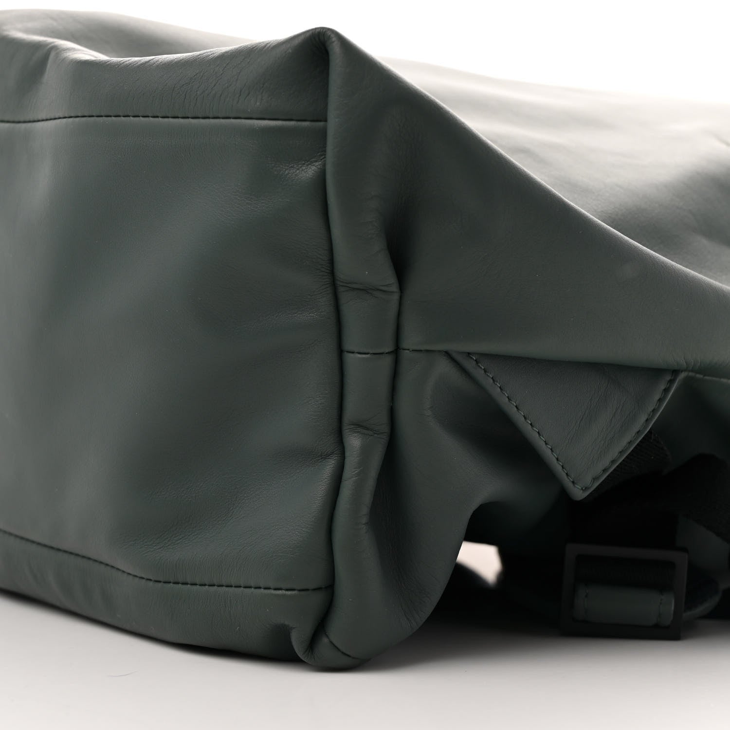 Bottega Veneta Calfskin Air Mesh Hidrology Backpack Slate Black 9 of 12