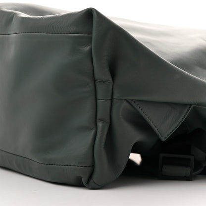 Bottega Veneta Calfskin Air Mesh Hidrology Backpack Slate Black 9 of 12