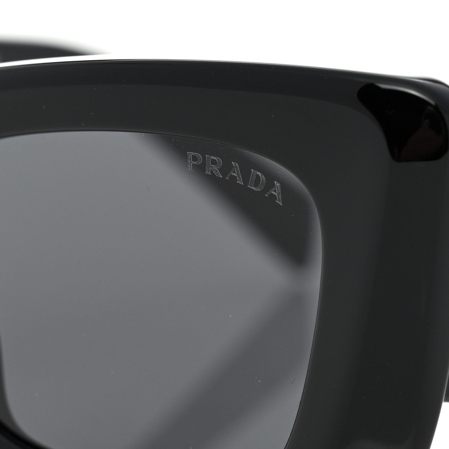 Prada Acetate Symbole Sunglasses SPR 13Z Black 7 of 8