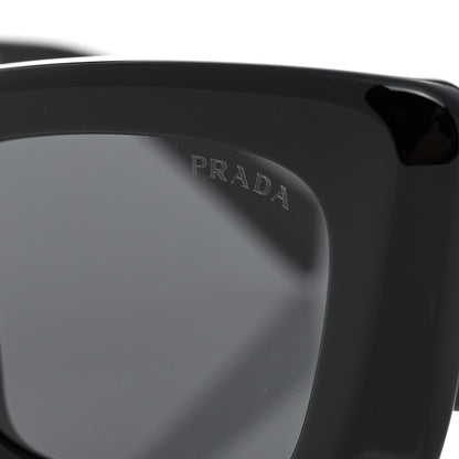 Prada Acetate Symbole Sunglasses SPR 13Z Black 7 of 8