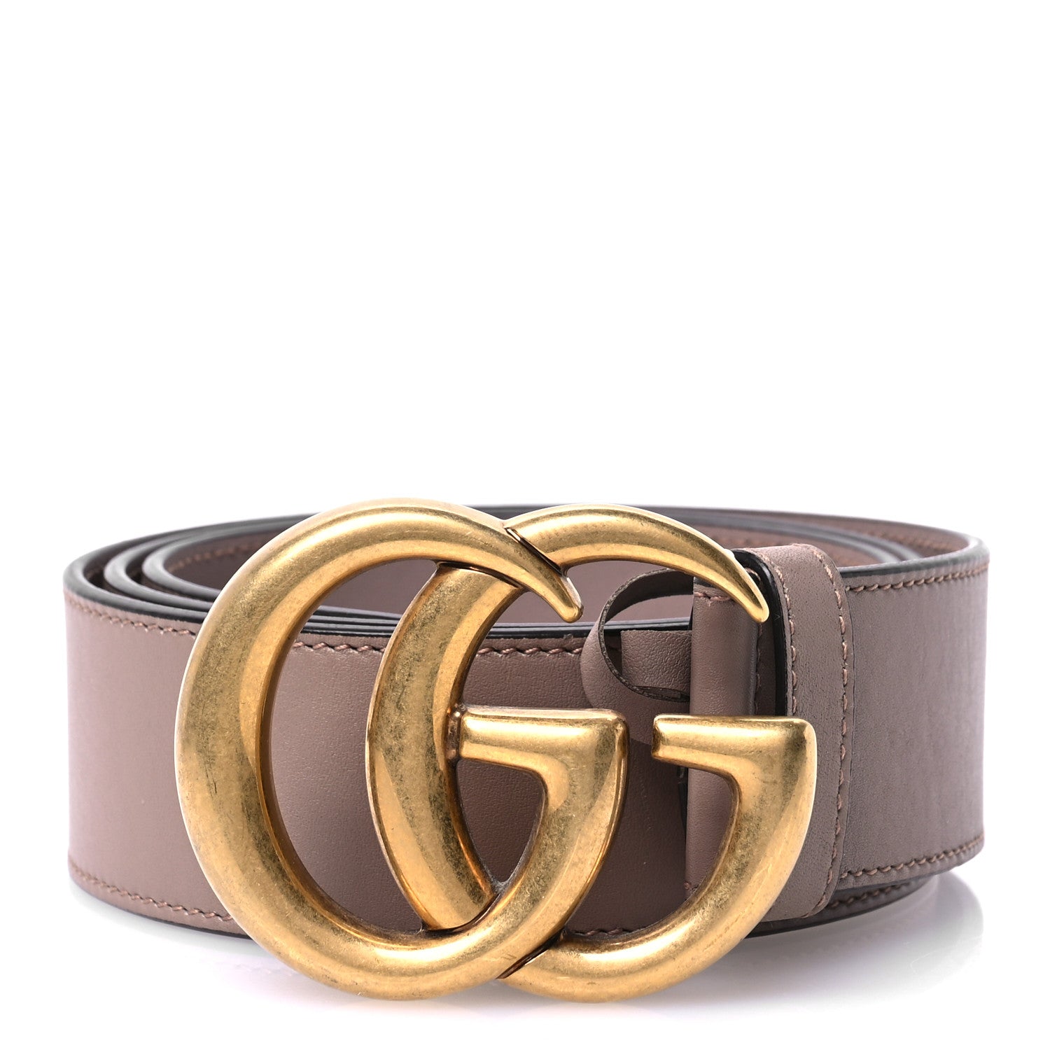 Gucci Calfskin Double G 40mm Belt 85 34 Porcelain Rose 1 of 5