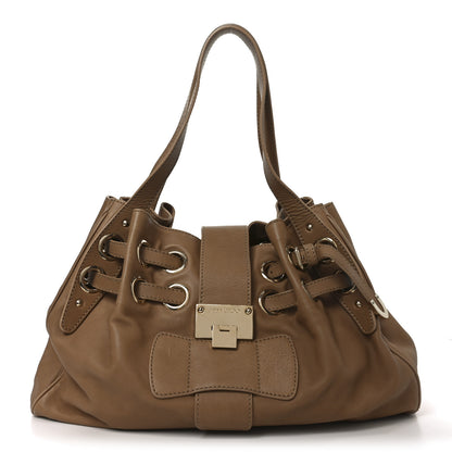 Jimmy Choo Calfskin Ramona Nude 1 of 17