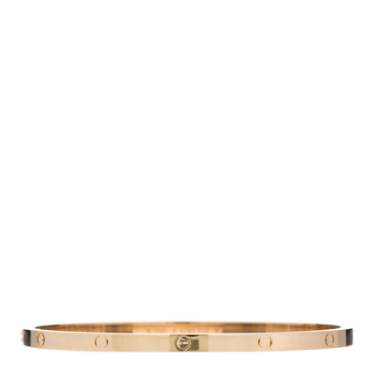 Cartier 18K Yellow Gold Small LOVE Bracelet 19 2 of 5