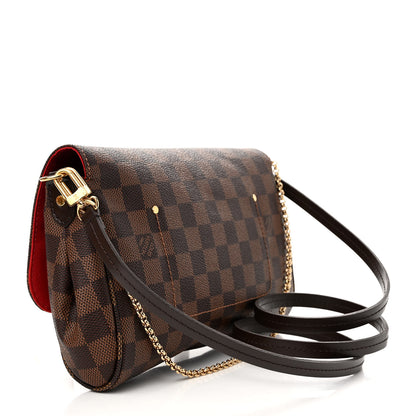Louis Vuitton Damier Ebene Favorite MM 3 of 10