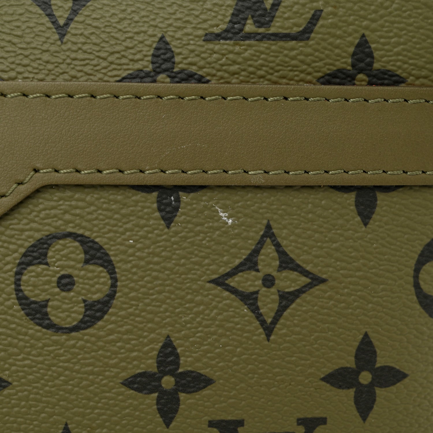 Louis Vuitton Monogram Trio Messenger Khaki Vermillion 11 of 11