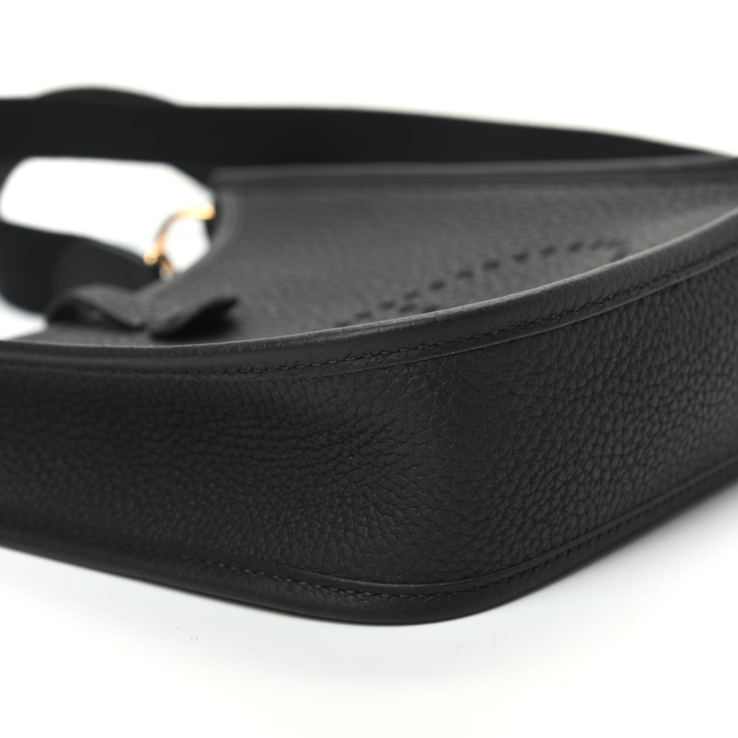 Hermes Taurillon Clemence Evelyne TPM Black 8 of 11