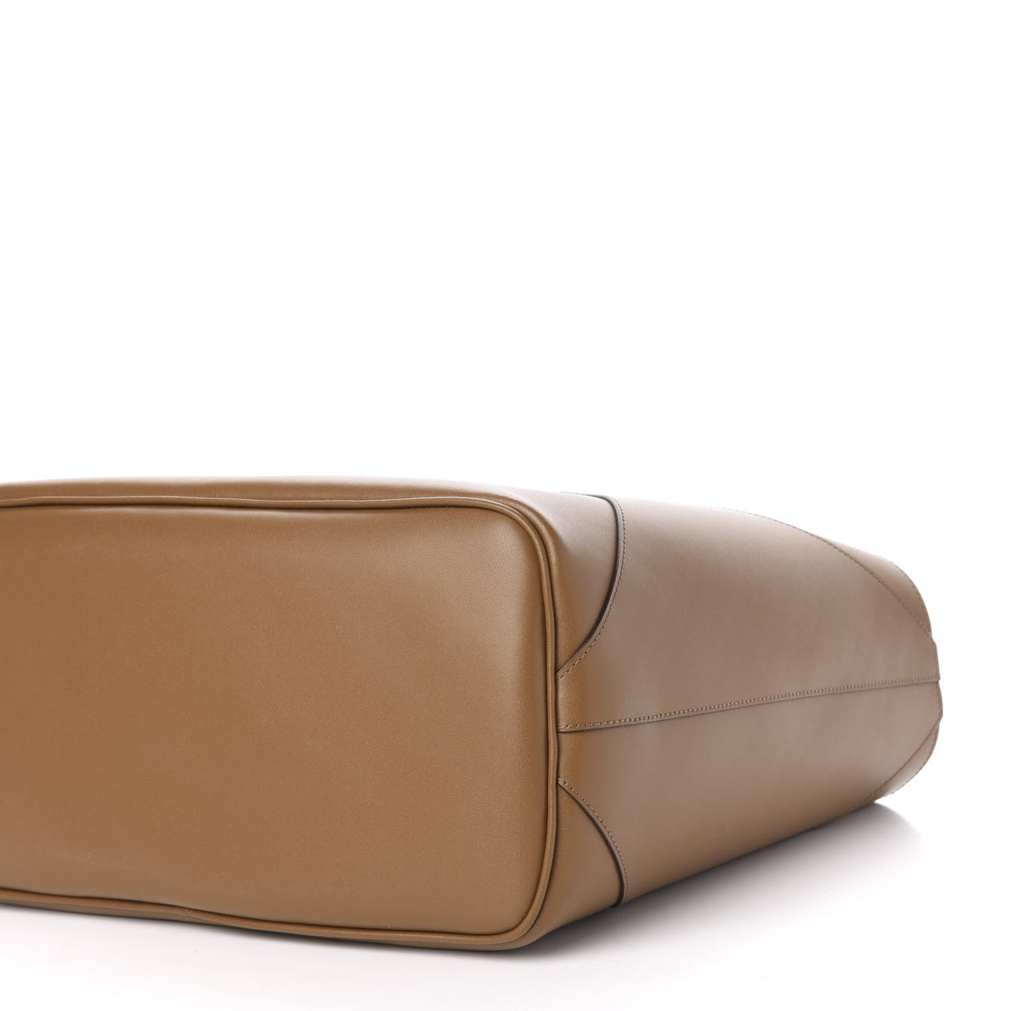 Smooth Calfskin Wing Shopper Tote Military Green