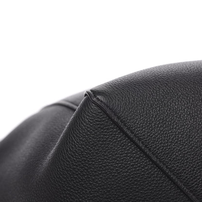 Celine Soft Grained Calfskin Small Belt Cabas Phantom Black 9 of 12