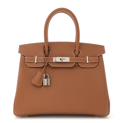 Hermes Epsom Birkin 30 Gold 1 of 12