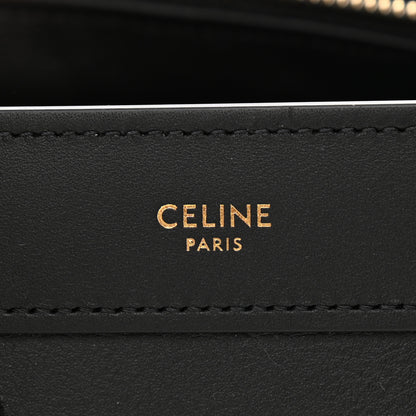 Celine Smooth Calfskin Nano Luggage Black 6 of 12
