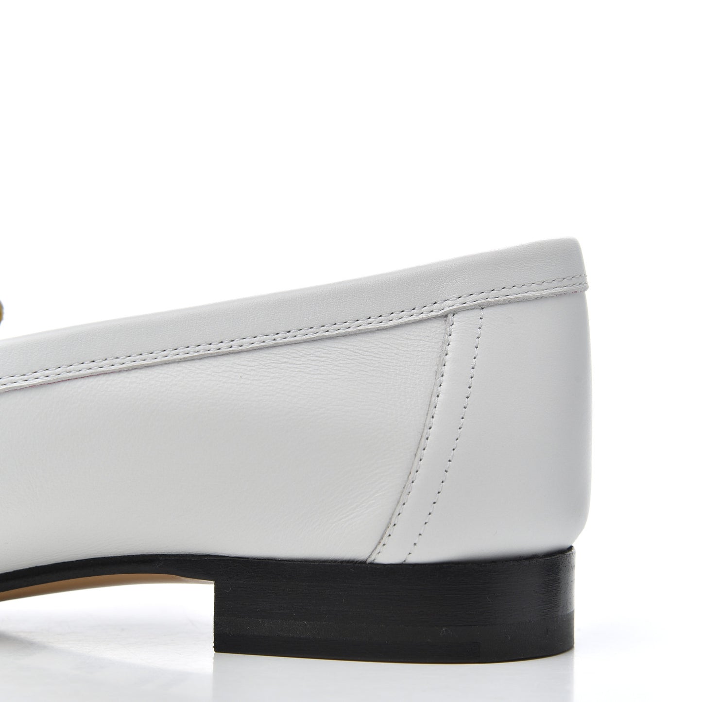 Calfskin Womens Royal Loafers 36.5 White