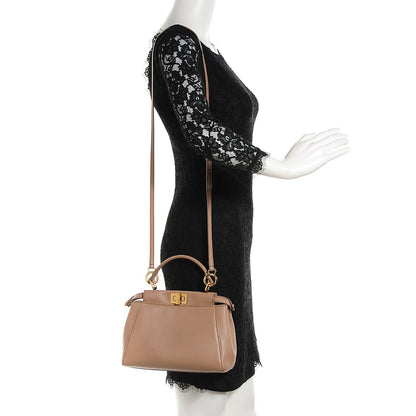 Fendi Nappa Mini Peekaboo Iconic Satchel Ratmusquet 2 of 11