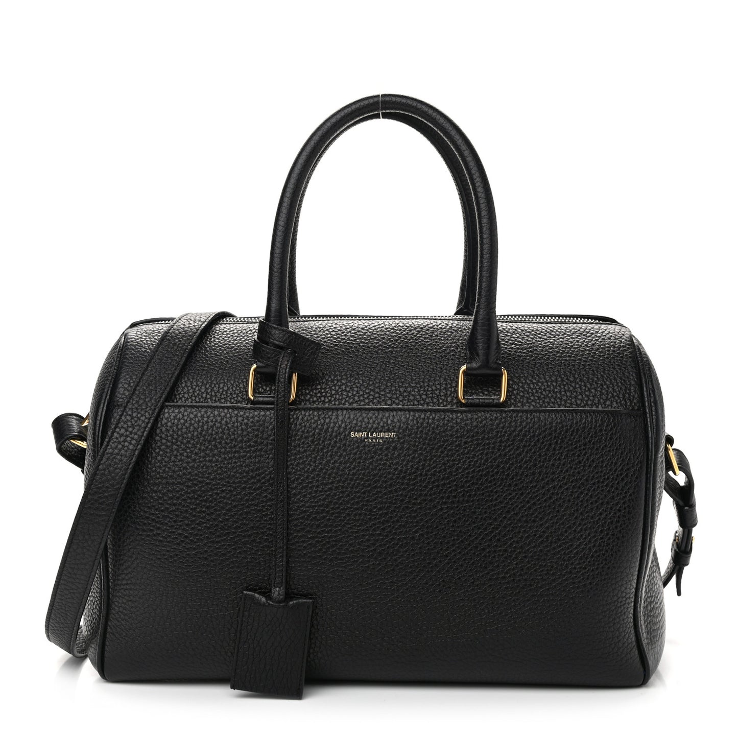 Grained Calfskin Classic Duffle 6 Black