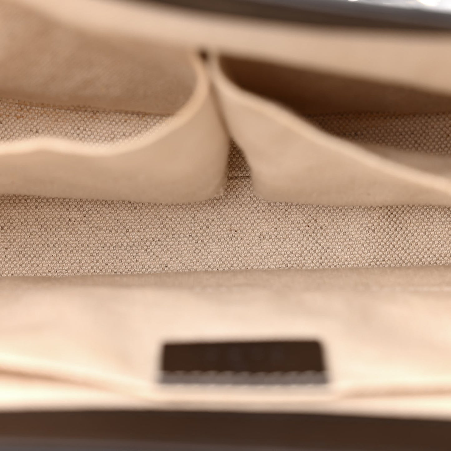 Monogram Margaux Calfskin Medium Emily Chain Shoulder Bag Beige Ebony Cocoa