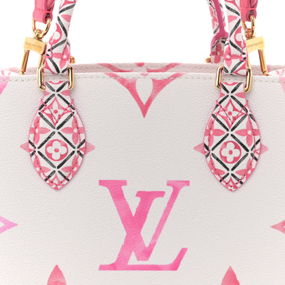 Louis Vuitton Monogram Giant By The Pool 2.0 Onthego PM Pink 7 of 9