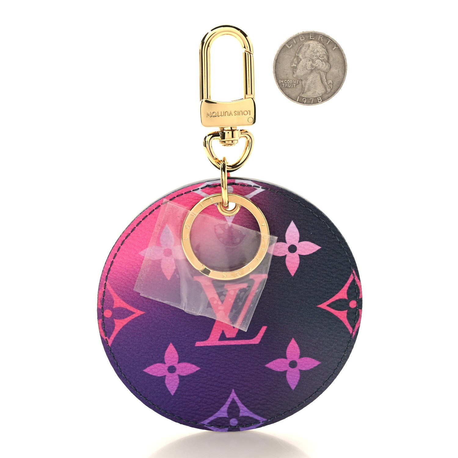 Louis Vuitton Monogram Giant Spring In The City Illustre Bag Charm Midnight Fuchsia 2 of 4