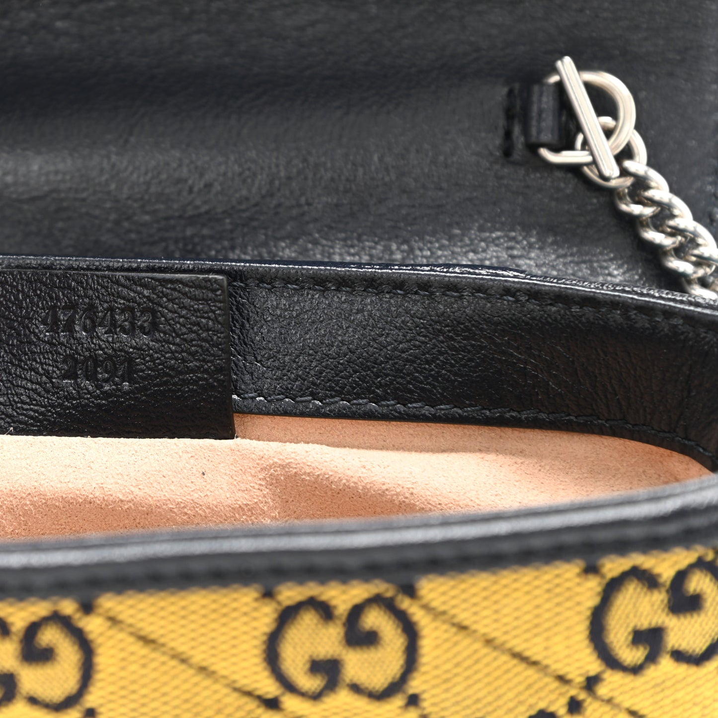 Monogram Multicolor Matelasse Diagonal Super Mini GG Marmont Shoulder Bag Green Blue Yellow Light Blue Pink