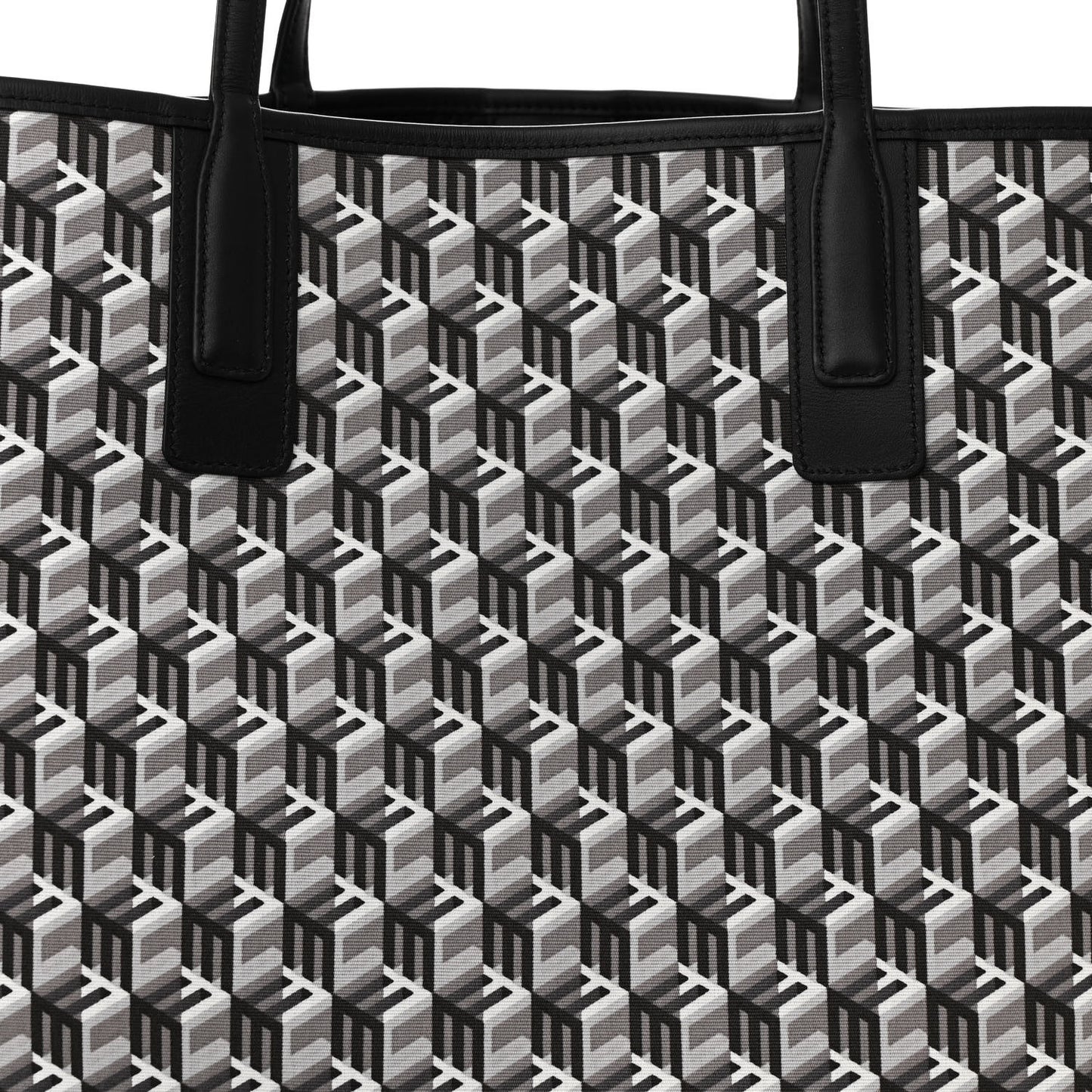 Visetos Large Liz Reversible Shopper Tote Black