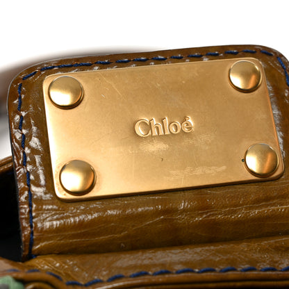 Chloe Crinkled Patent Medium Paddington Satchel 6 of 11