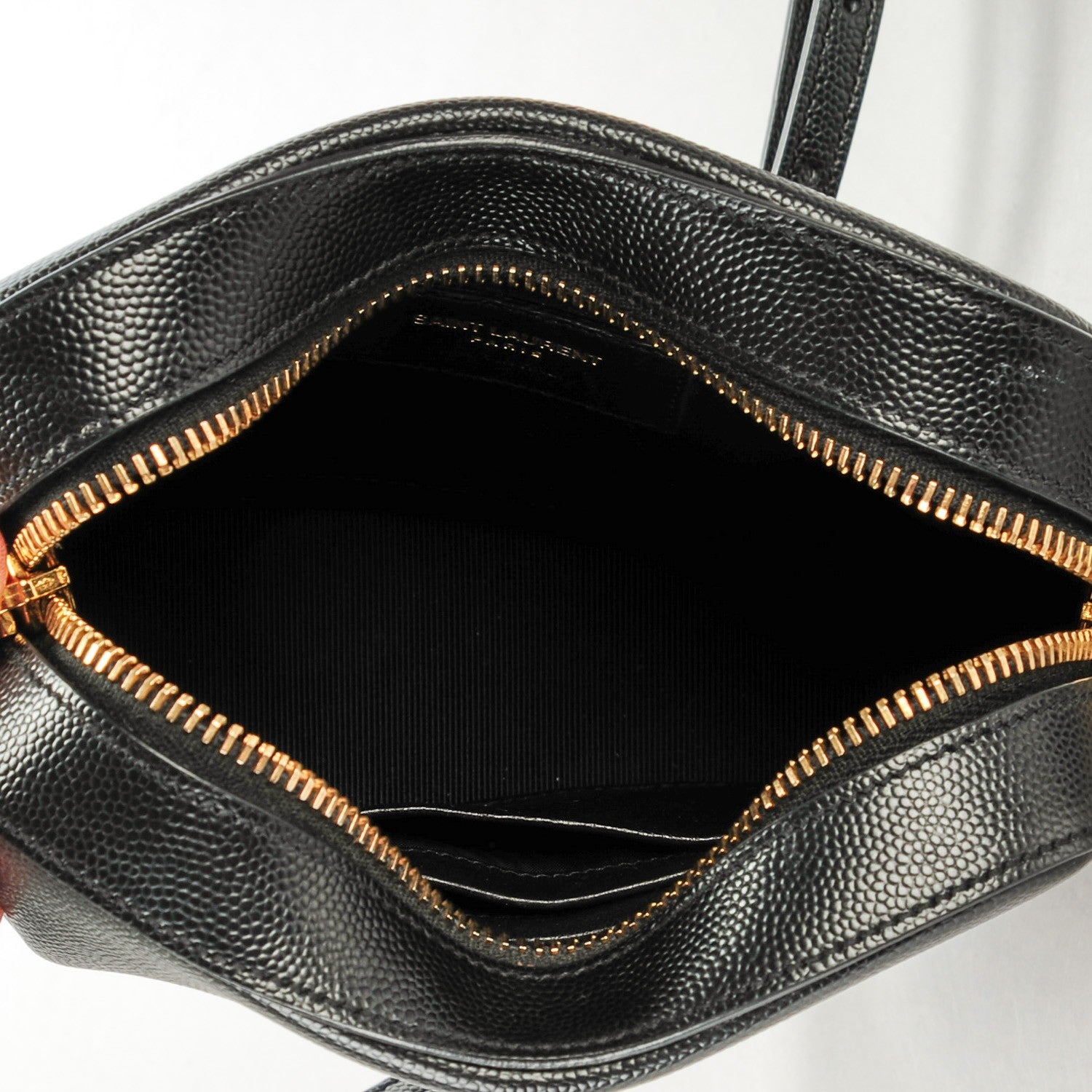 Saint Laurent Grain De Poudre Small Classic Monogram Camera Bag Black 5 of 7