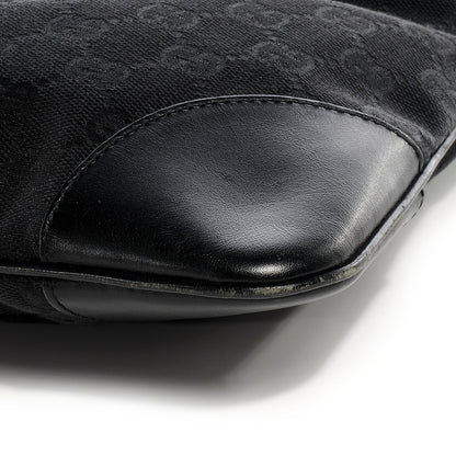 Gucci Monogram Small Jackie O Hobo Black 6 of 9