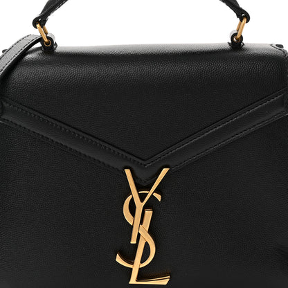 Saint Laurent Grain De Poudre Mini Classic Monogram Cassandra Top Handle Black 8 of 10