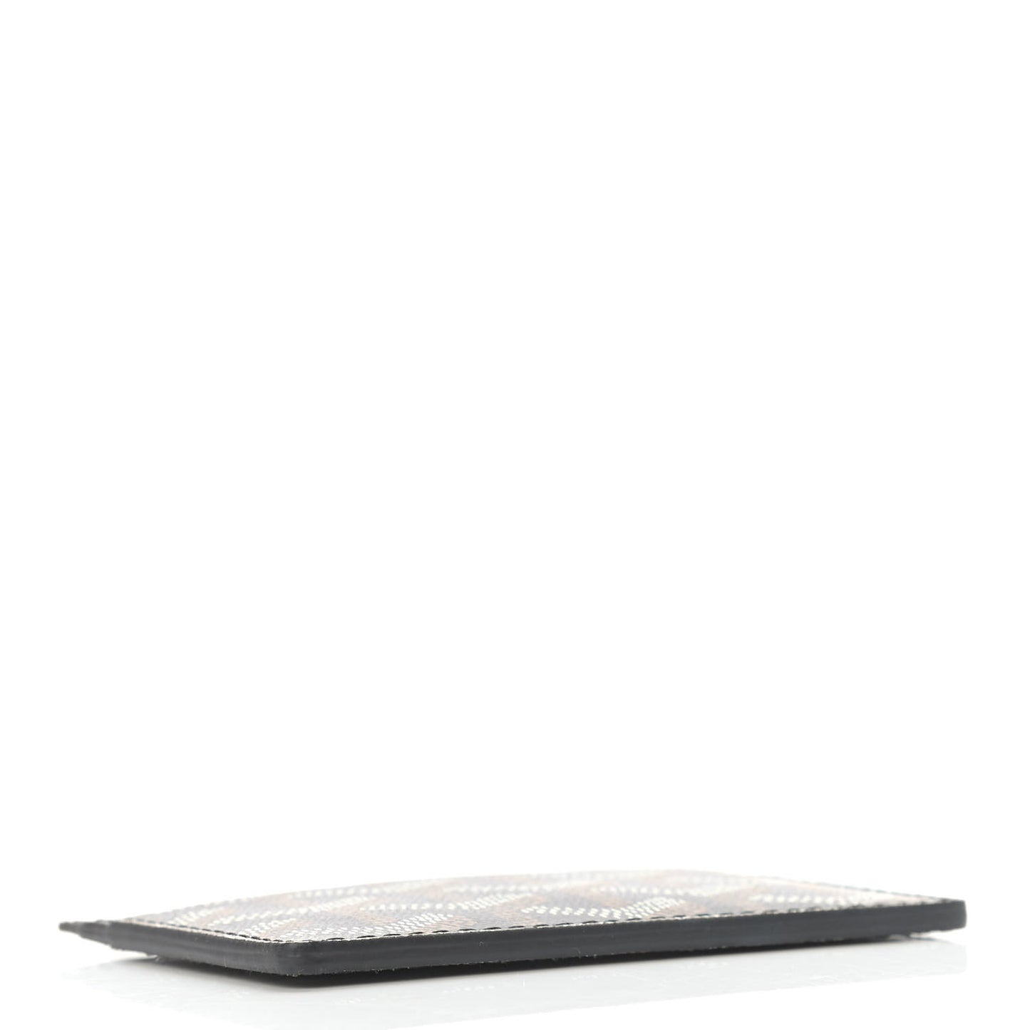 Goyardine Saint Sulpice Card Holder Black