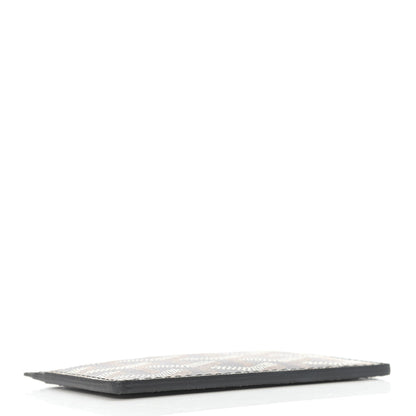 Goyard Goyardine Saint Sulpice Card Holder Black 4 of 6