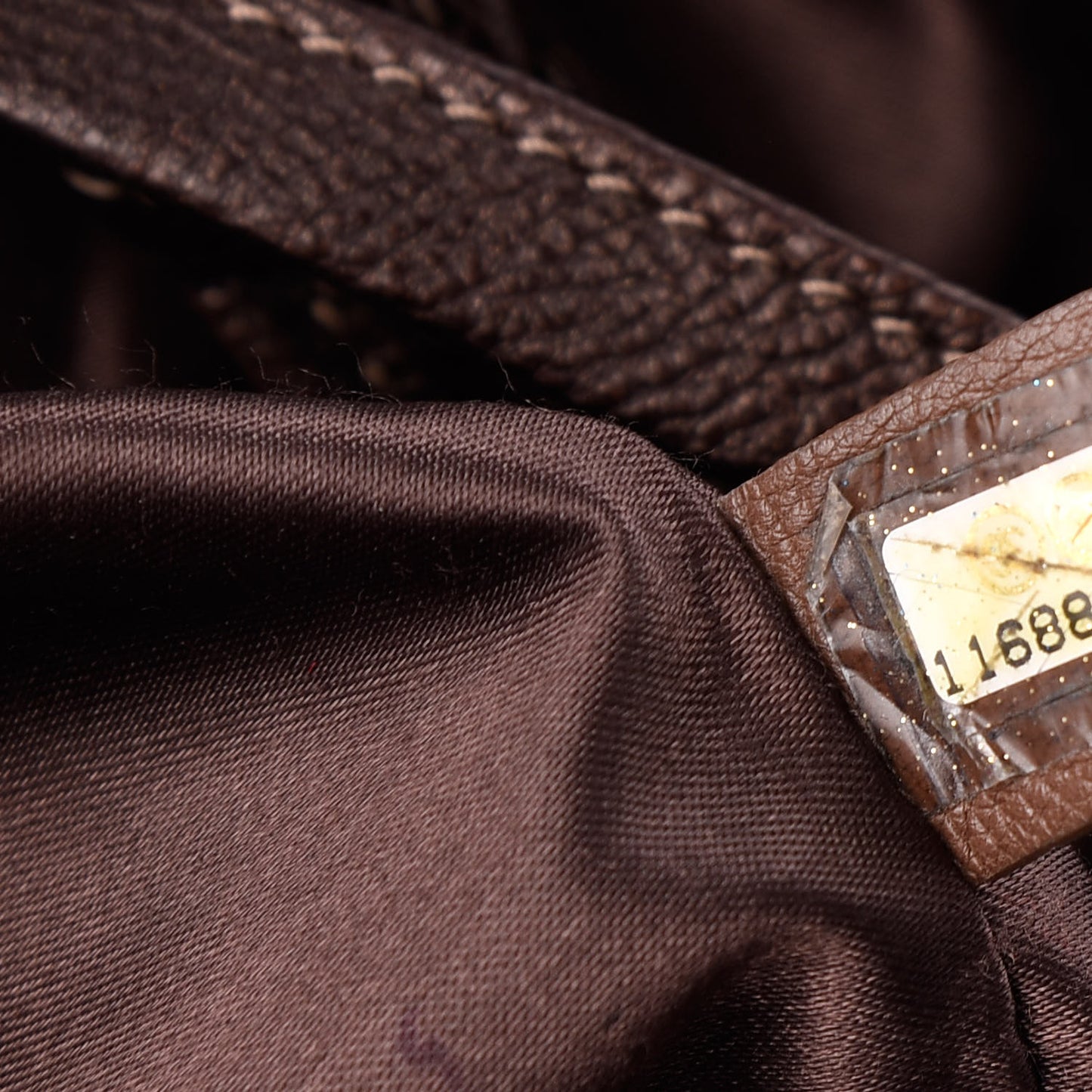Metallic Calfskin Baby Coco Cabas Bronze