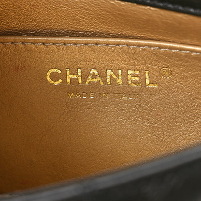 Chanel Lambskin Quilted Mini CC Chain Flap Black 6 of 9