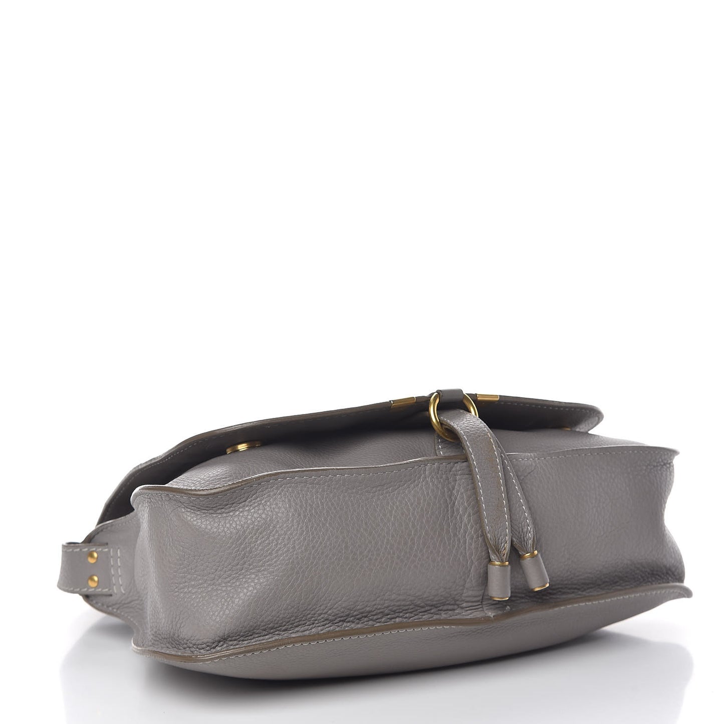 Calfskin Medium Marcie Top Handle Bag Cashmere Grey