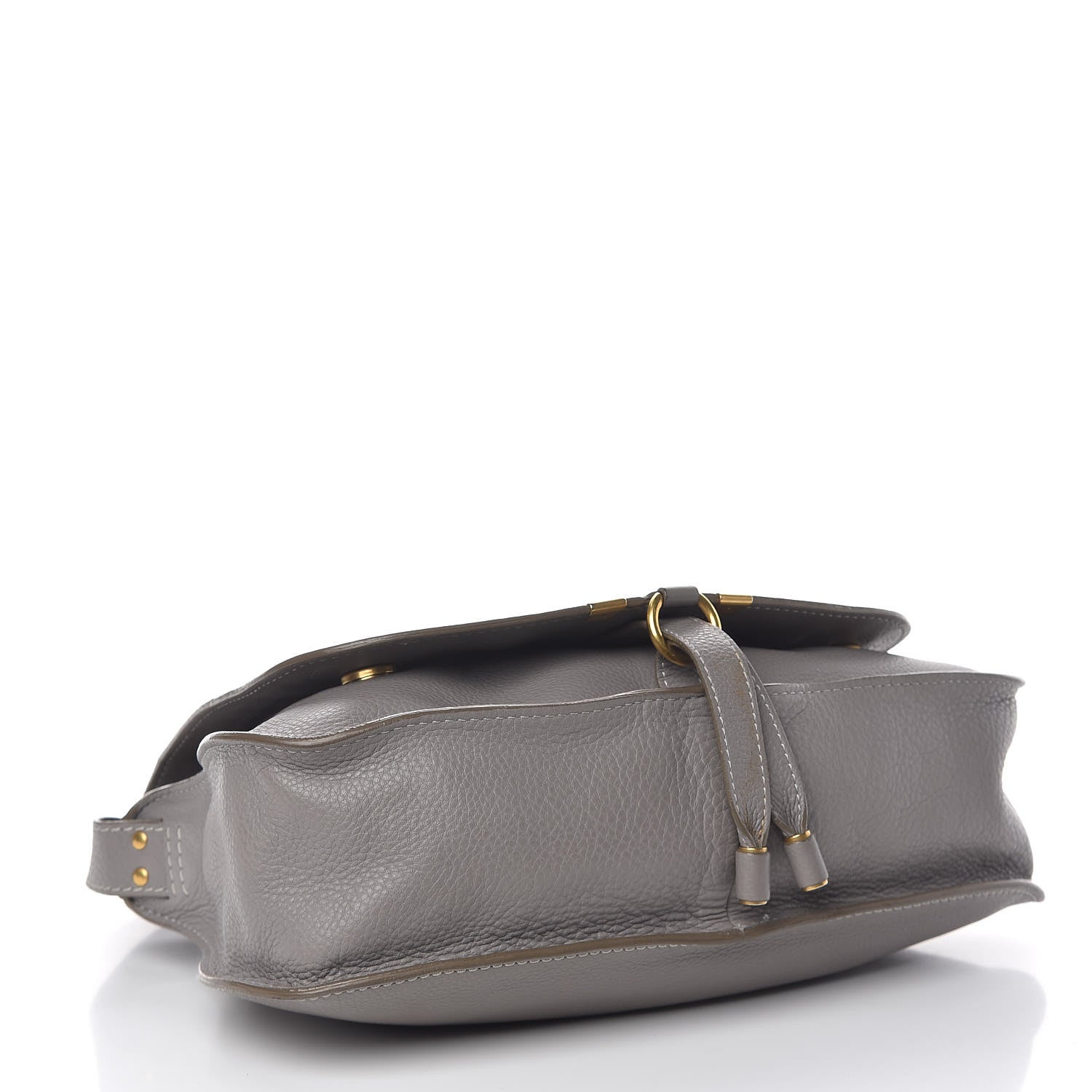Chloe Calfskin Medium Marcie Top Handle Bag Cashmere Grey 5 of 12