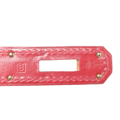 Hermes Box Kelly Retourne 32 Rouge Casaque 7 of 16